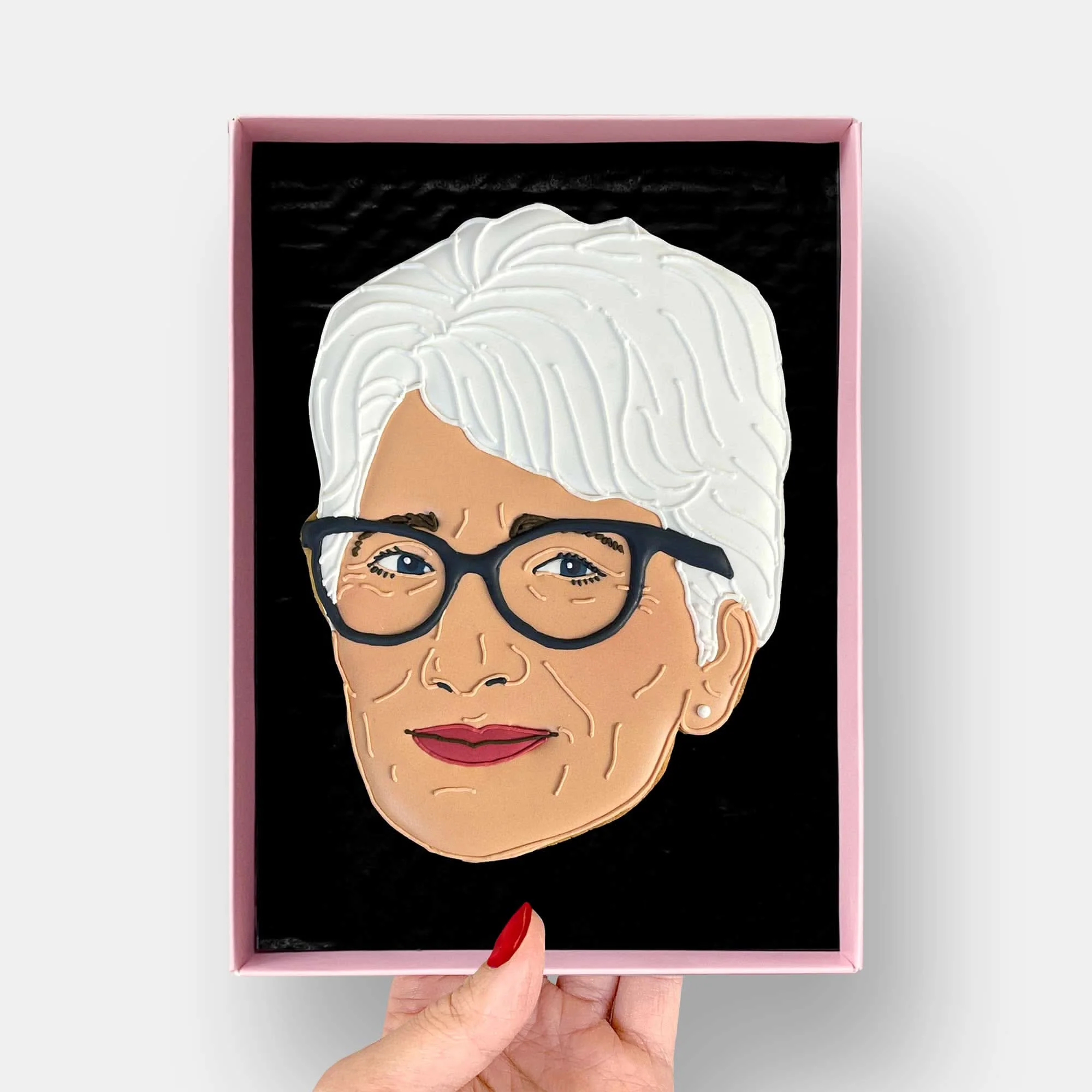 Custom Face Letterbox Iced Cookie - Image 6