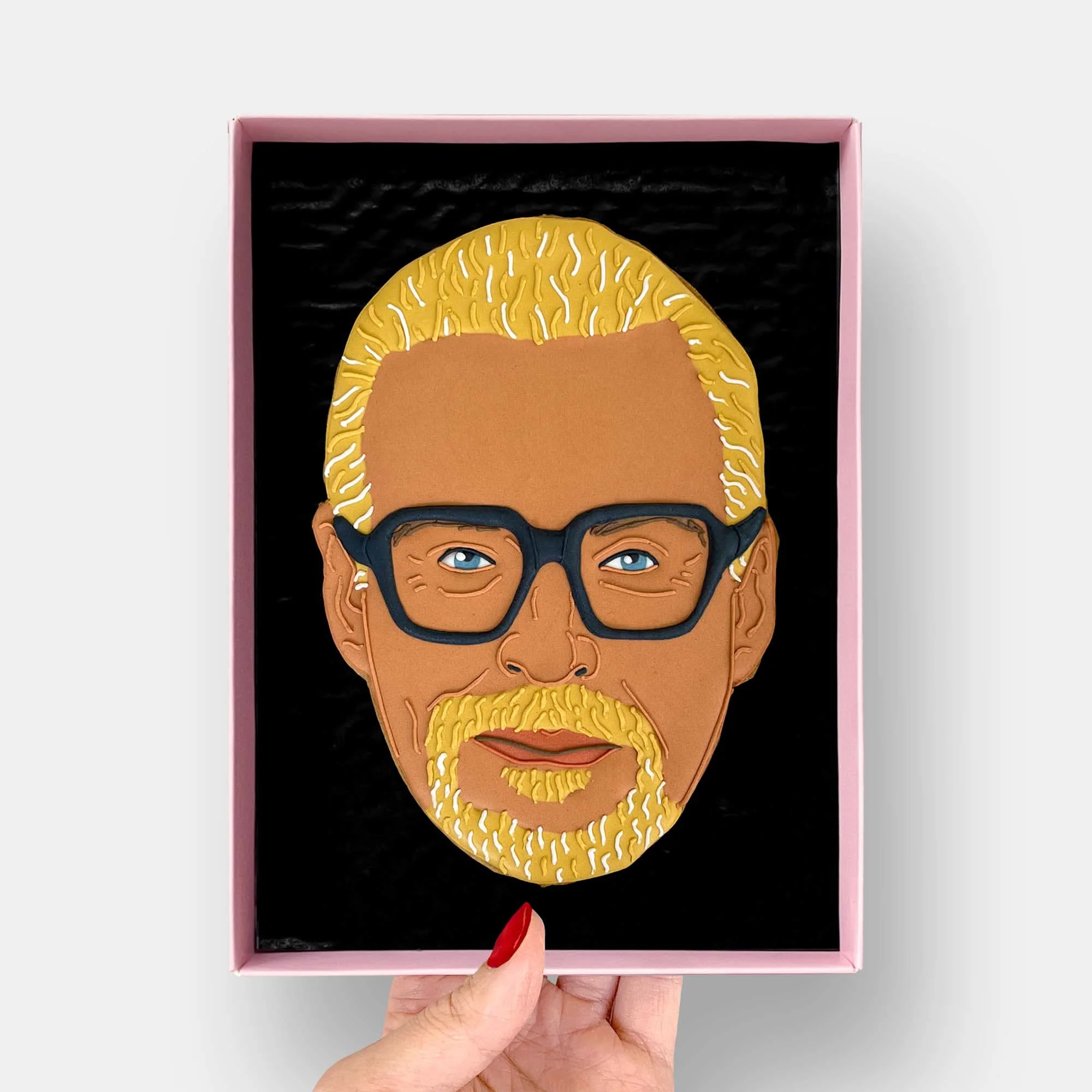 Custom Face Letterbox Iced Cookie - Image 9