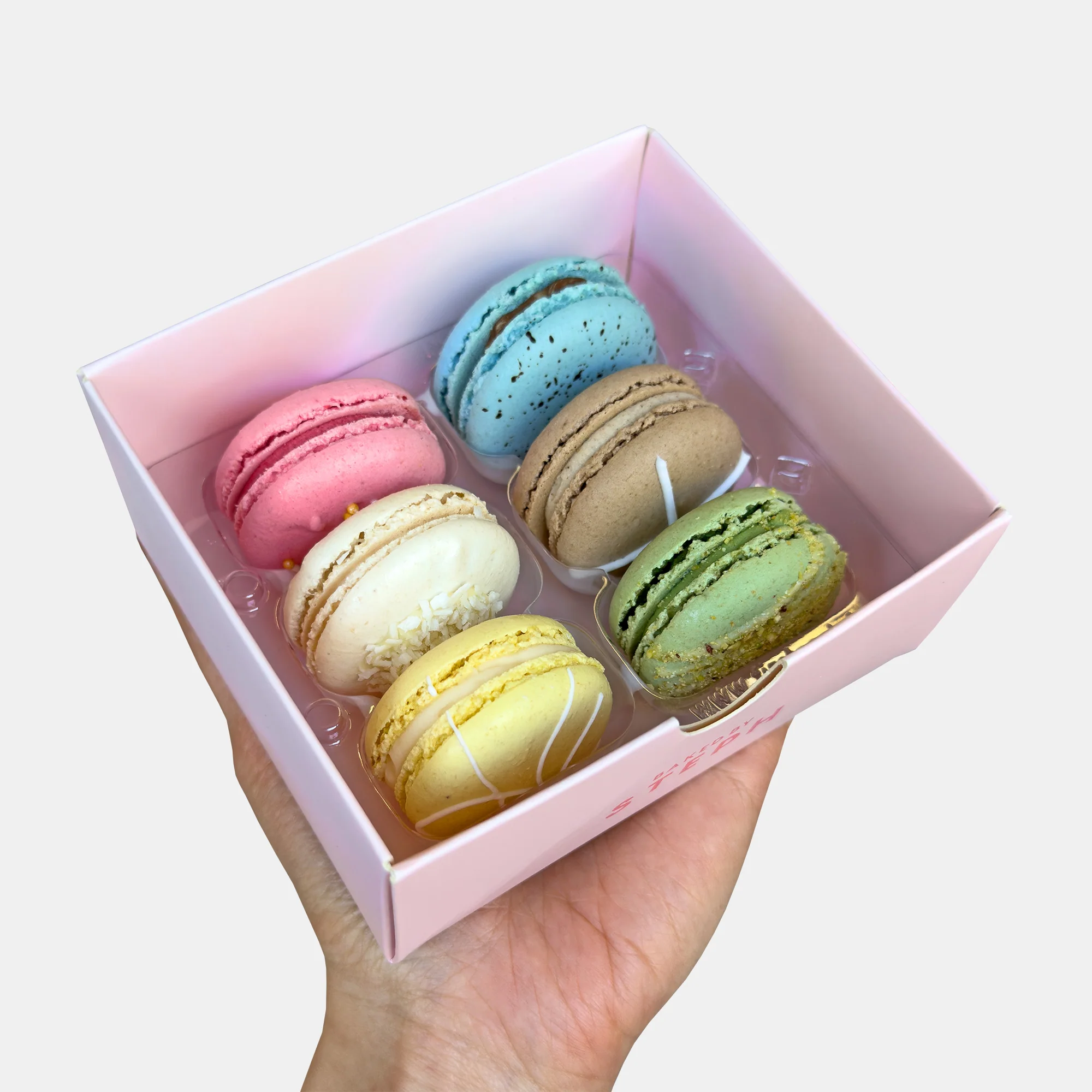 Happy Easter Iced Cookies & Macarons Hamper - Image 4