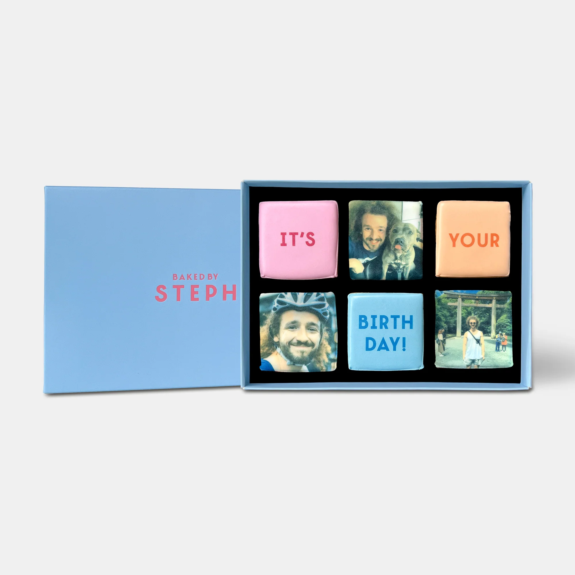 Birthday Letterbox Printed Edible Photo Iced Cookies - Image 4