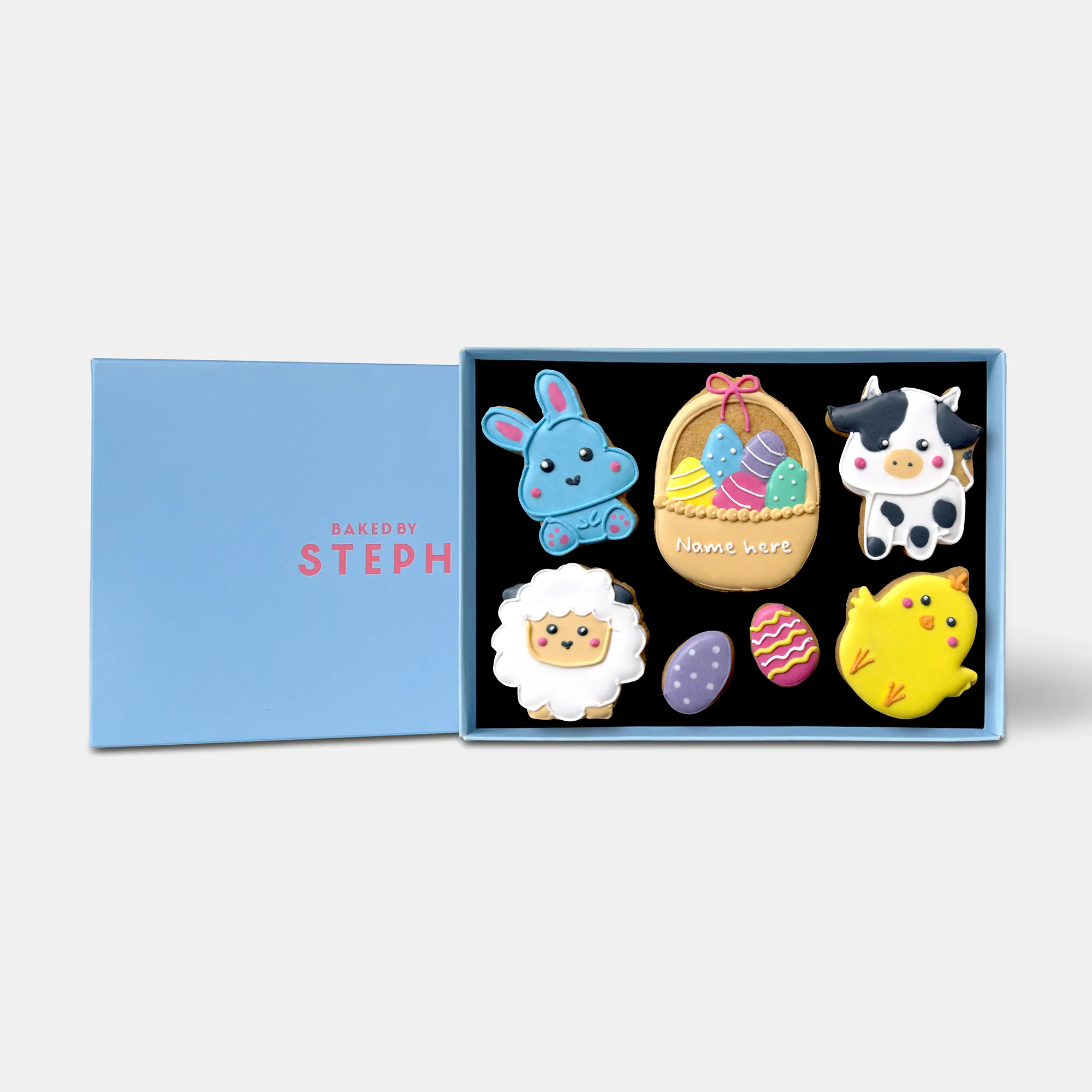 Personalised Easter Animals Letterbox Iced Cookies - Image 4