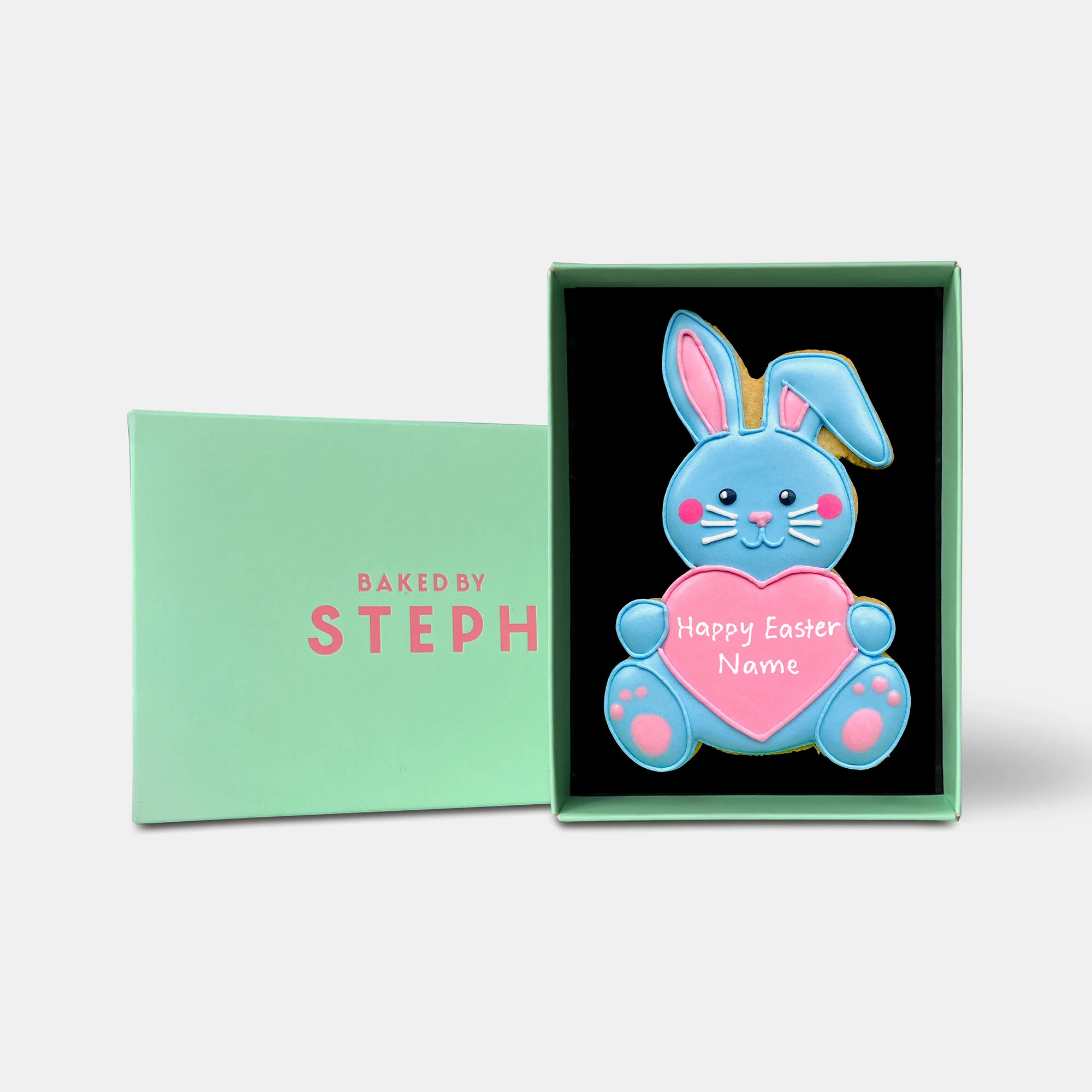 Personalised Easter Bunny Letterbox Iced Cookie - Image 4