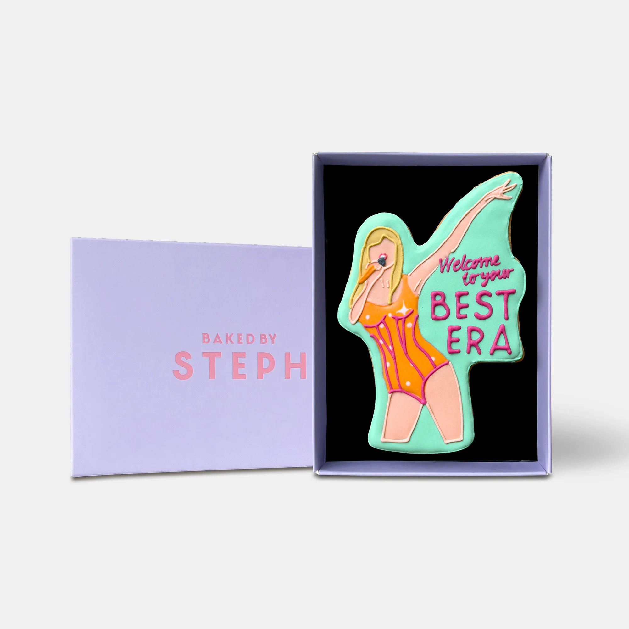 Swiftie Best Era Birthday Letterbox Iced Cookie - Image 4