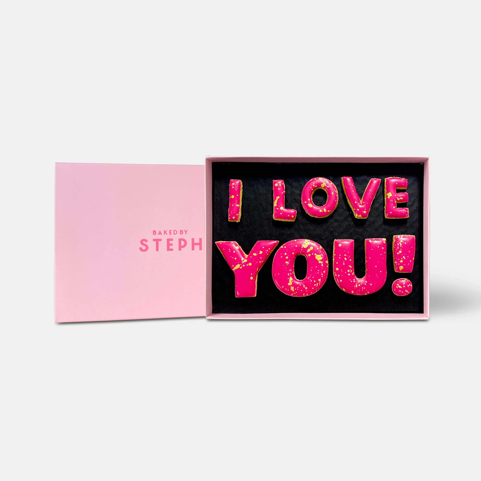 I Love You Letterbox Message Iced Cookies - Image 4