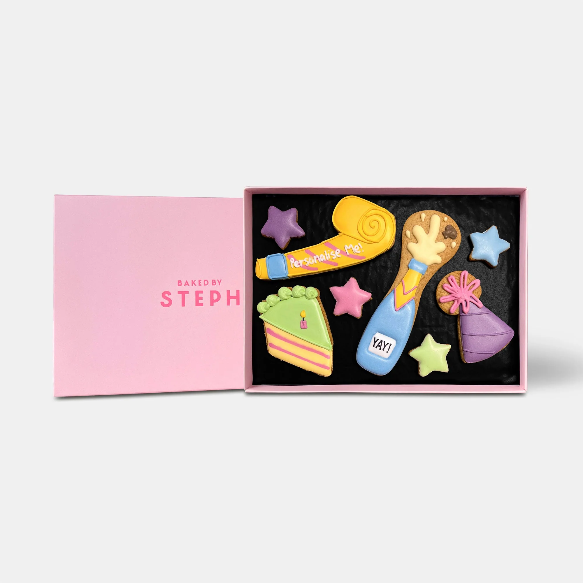 Personalised Birthday Party Letterbox Iced Cookies - Image 4