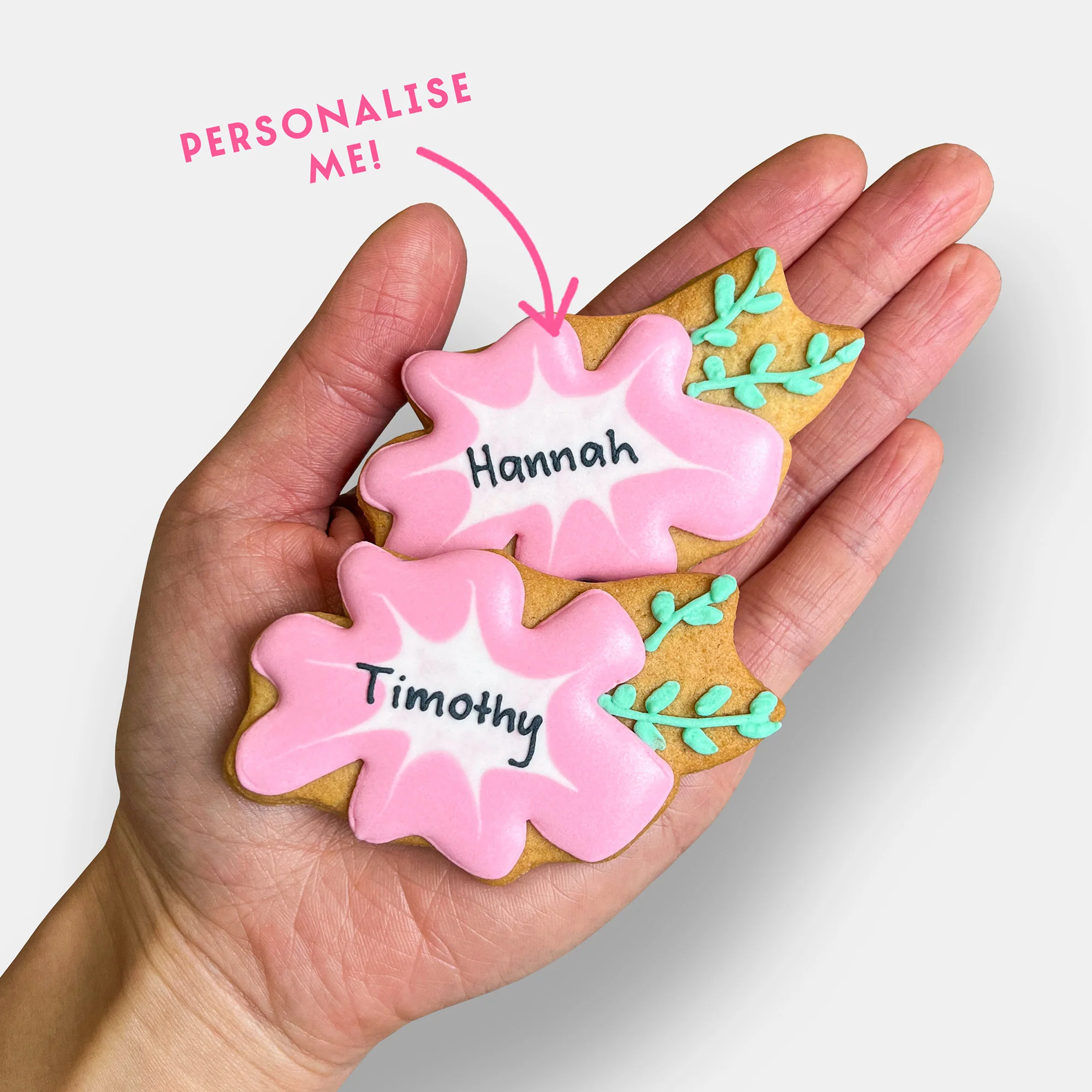 Personalised Happy Easter Letterbox Iced Cookies - Image 3